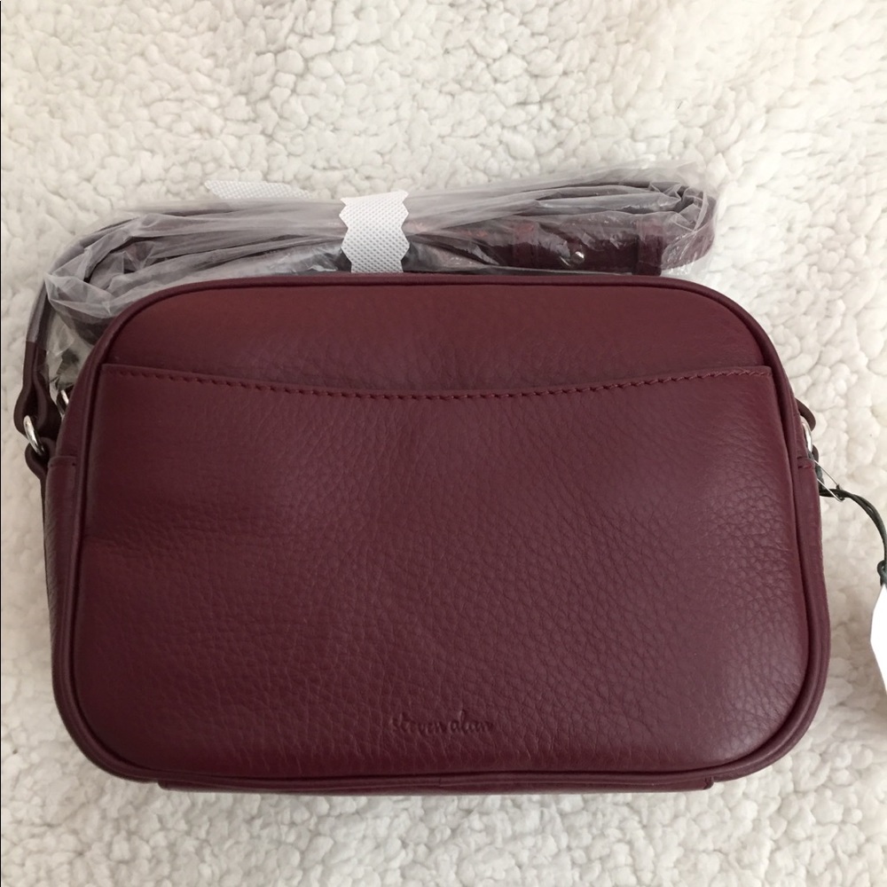 Steven Alan Leather camera bag